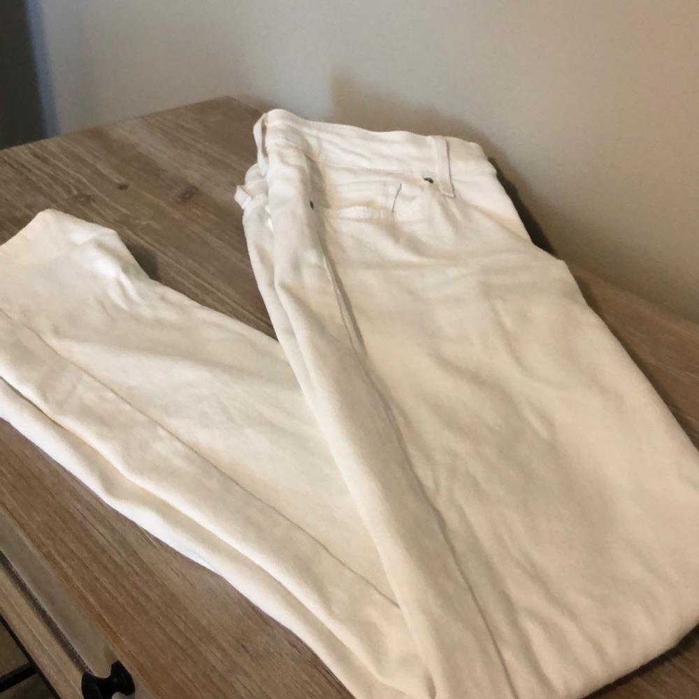 White Levi Jeans.